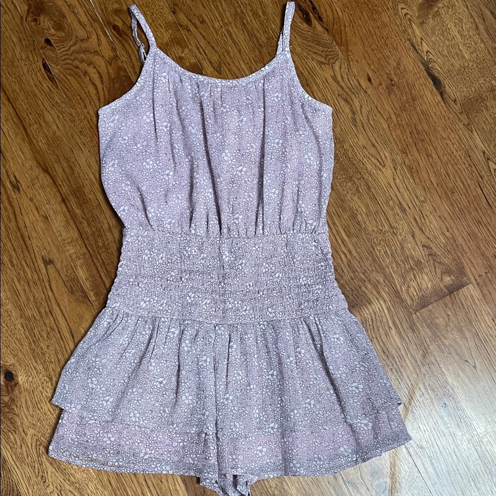 Abercrombie girls floral romper